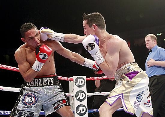 Anthony Crolla showing the style of a World Champion.
Dream becomes reality for Crolla.
