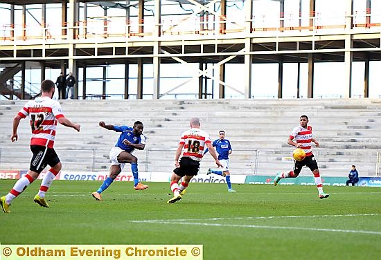 Jabo Ibehre's neat strike came at the end of a sharp burst down the right from Jonathan Forte.
