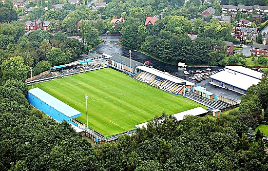 NEW home . . . Stalybridge Celtic’s Bower Fold