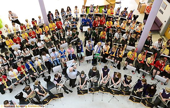 MUSICAL pupils are taught at Mossley Hollins School.
