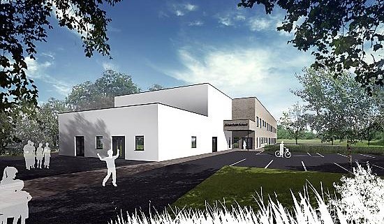 MODERN vision: an artist’s impression of the new £4million Greenfield Primary School