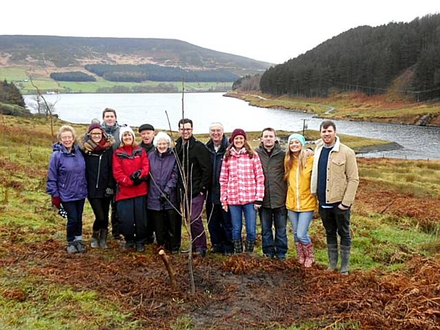 A TRANQUIL moorland wood created in memory of loved ones has reached a poignant milestone with the planting of the 50th tree.

The family of Royton man, Jack Whittle, planted a rowan tree in the Celebration Wood at RSPB Dovestone, Greenfield, in respect of the much-loved husband, dad and granddad.

The wood, the first of its kind for the RSPB, offers people a chance to contribute towards the creation of a wild woodland on a spectacular reserve. 