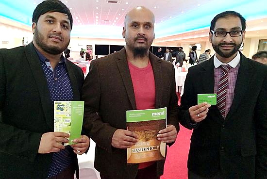 ORGANISERS (l-r) Hushiyar Ali, Nanu Miah and Kabir Ahmed