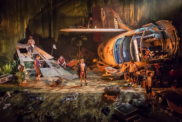 Regent's Park Theatre's impressive set for Lord of the Flies at The Lowry