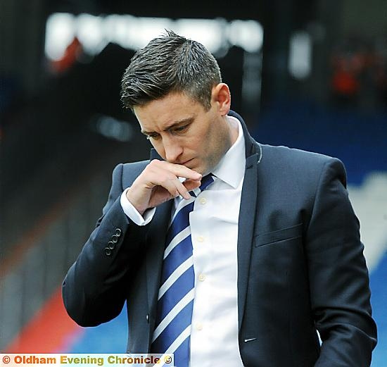 MUCH TO CONSIDER: Lee Johnson will have a huge decision to make if Barnsley are given permission to speak to him with a view to becoming their next manager. 