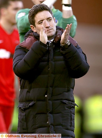 LEE Johnson: closing in on a move to Barnsley. 