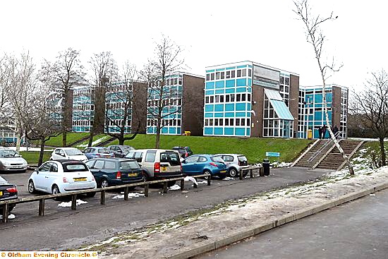 NOT fit for purpose: Royton and Crompton School could be rebuilt if a council funding bid is successful