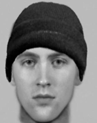 WANTED: a police e-fit of one of the suspects