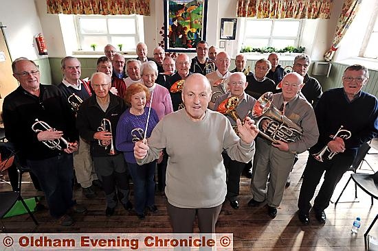The Westwood Over-50s Band could well be the world’s oldest band led by conductor Mike Donnelly (75)