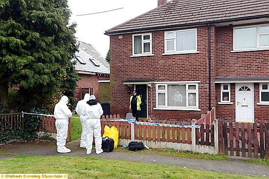 SHOCKING discovery... The bodies of two pensioners were found at the house in Ogden Road