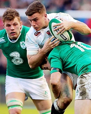 GEORGE Ford carries attacking threat.