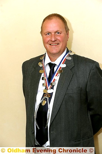 READY when you are, Mr Mayor, David Buckley, new Mayor of Austerlands