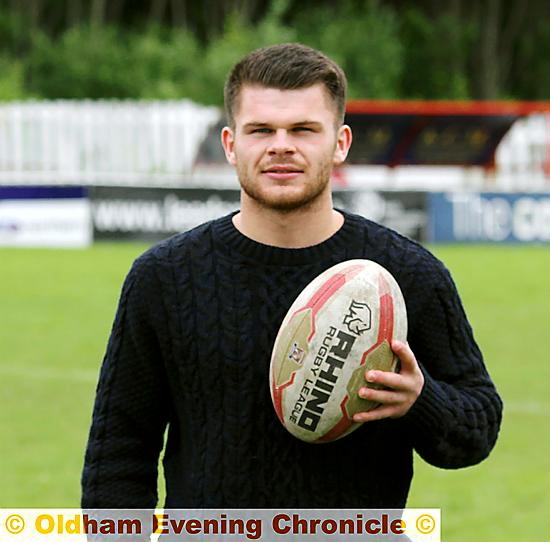 BIG CHANCE: new Oldham RL loan signing David Hewitt.