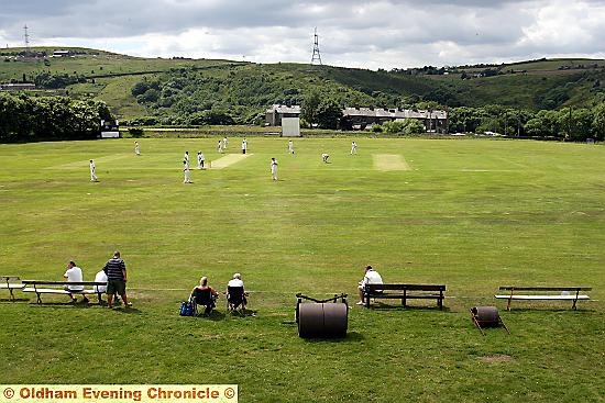 SLACK LANE . . . the home of Friarmere Cricket Club, who may soon be switching leagues
