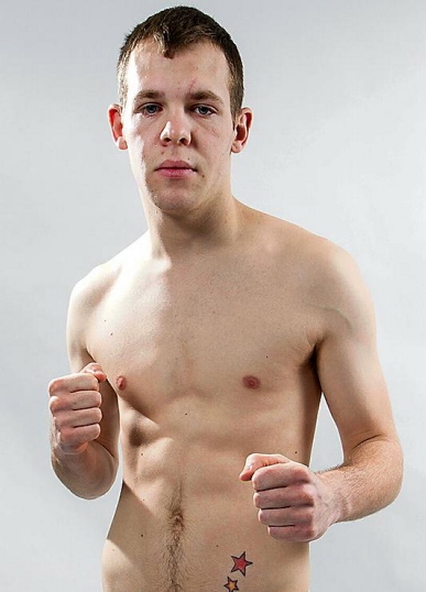 ONWARDS AND UPWARDS . . . Andrew Lofthouse has some of Europe’s top fighters in his sights.