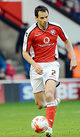 Defender Ben Purkiss is a former team-mate of Athletic manager Darren Kelly.