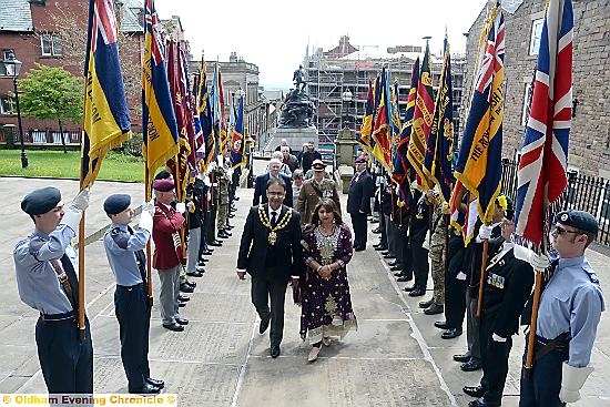 Tim Bradley 07.06.2015

Gallipoli Remembrance Walk to Oldham Parish Church.