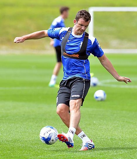 gavin gunning: the defender will feature against Chester FC tomorrow.