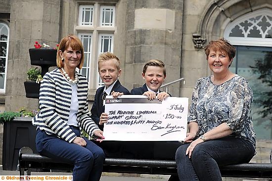 A CARING schoolboy was inspired to raise £150 for a lymphoma support group by watching his mother’s battle with the disease.


Bluecoat School pupil Sam Kingham (11), with help from pal Seb Stott, raised the money through a sweet stall.