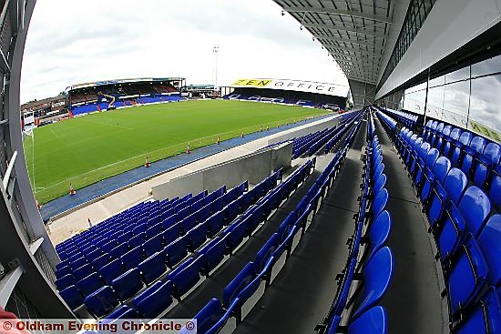 VALUABLE ASSETS . . . the new North Stand at SportsDirect.com Park, captured by our cameraman PAUL STERRITT, should attract potential investors