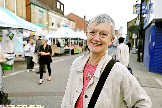 SHAW thing: Sue Meredith is all for the new-look market
