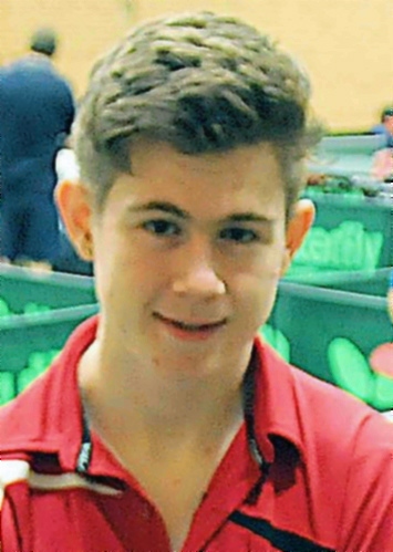 TABLE tennis ace . . . James Chappell (16)