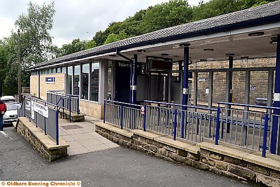 GREENFIELD railway station - man died