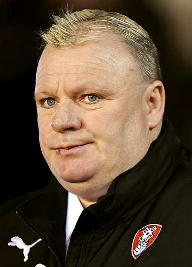 STEVE EVANS . . . guided Rotherham to the Championship via the play-offs
