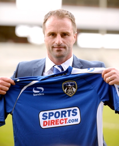Darren Kelly on his appointment as manager.