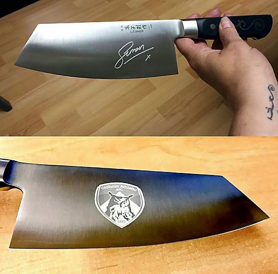 SIMON’S special Latics knife