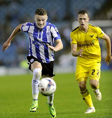 ON the radar . . . Caolan Lavery has scored six goals for Sheffield Wednesday.
