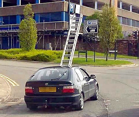 HIGHER purpose: the ladder car