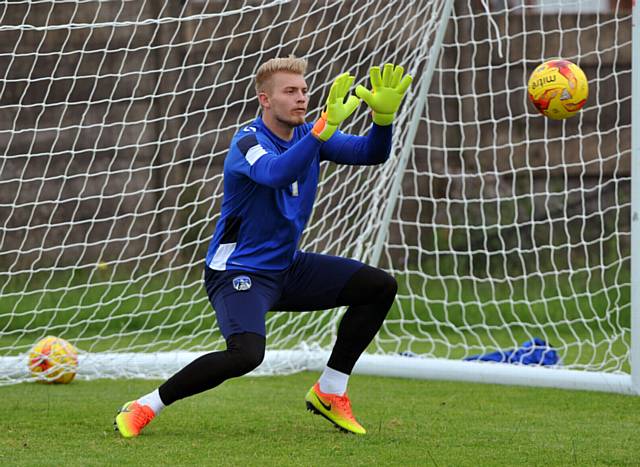 GOALKEEPER Connor Ripley has backed Athletic's front men to fire