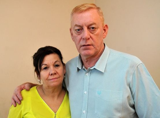 GARY Hoolickin and his wife Lesley