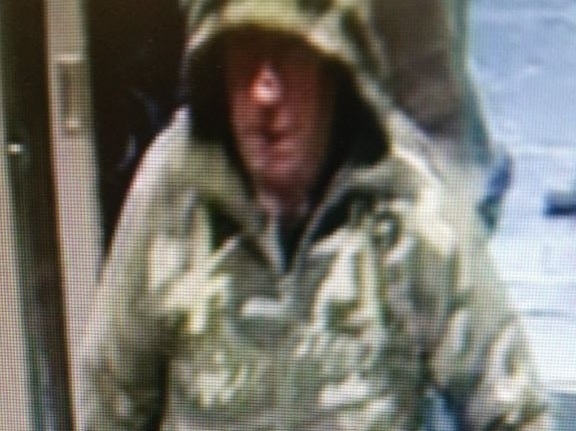 CCTV of wanted man Francis Doherty in Oldham