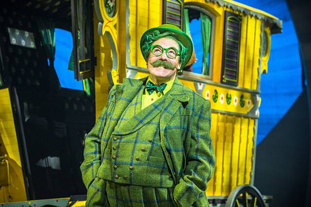 I'm really quite wonderful: Toad (Rufus Hound), as green as toads get in The Wind in the Willows