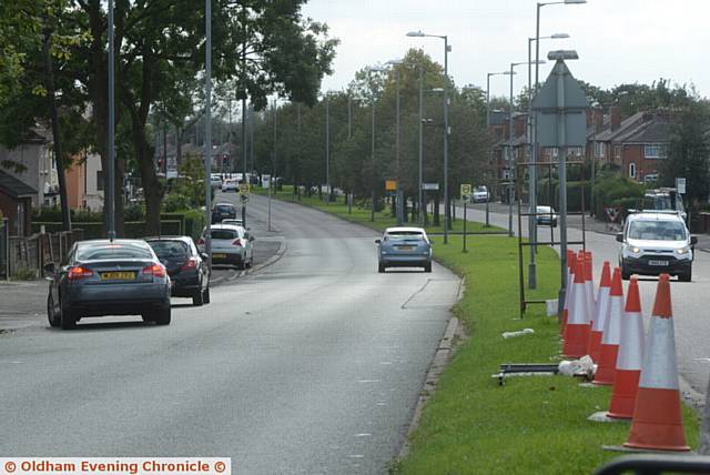 Major roadworks imminent on Broadway. Pic shows Broadway, New Moston.