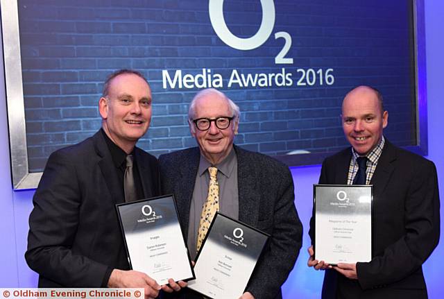 highly commended . . . Darren Robinson (images), Ken  Bennett (scoop) and Robbie MacDonald (magazine)
