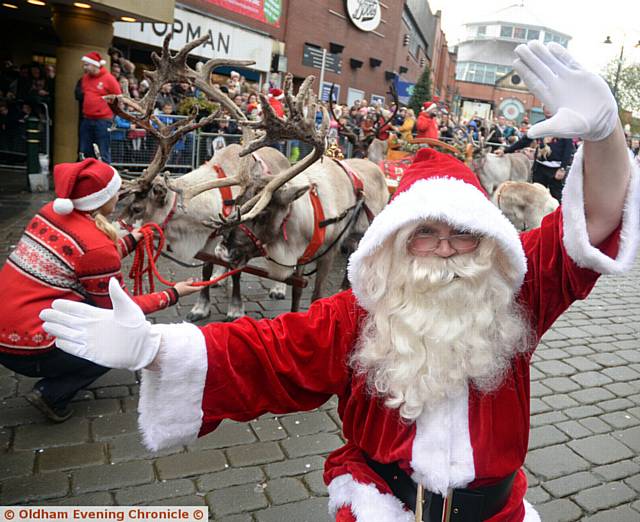 Oldham Reindeer Parade