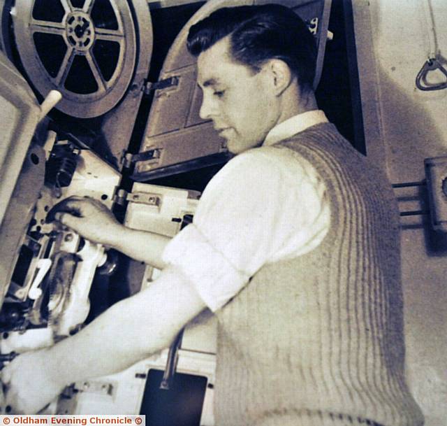 PROJECTIONIST George at the Gaumont in the 1950s