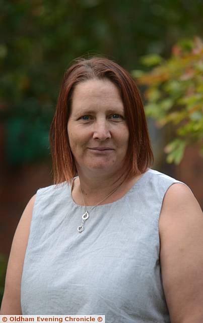 Pride in Oldham nominee Dallas Baker, nominated by Gary Rowbottom, for whom she is a carer.