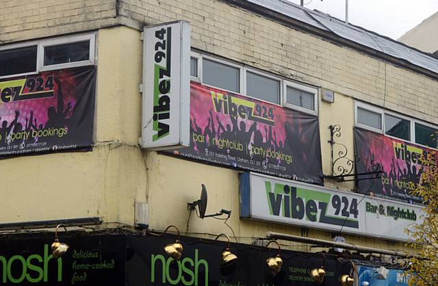 Vibez 924 nightclub exterior..