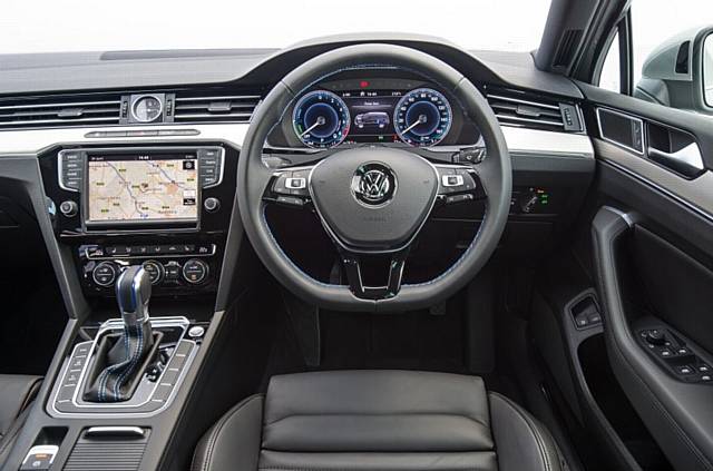 Typical VW interior - well thought-out and solid