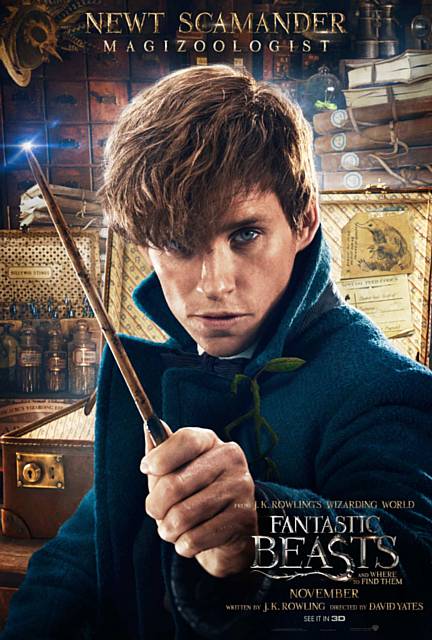 Eddie Redmayne as Newt Scamander in Fantastic Beasts And Where To Find Them 