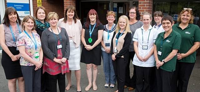 North Manchester Macmillan Palliative Care Support Service team, which has been shortlisted for a prestigious Macmillan Excellence Award