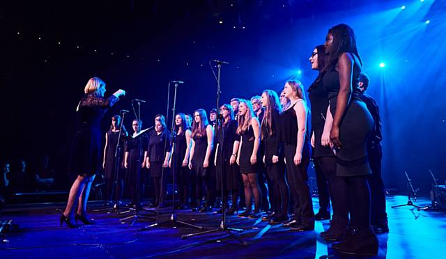 BLUE Coat School's senior choir performs at the Royal Albert Hall Picture: Alick Cotterill