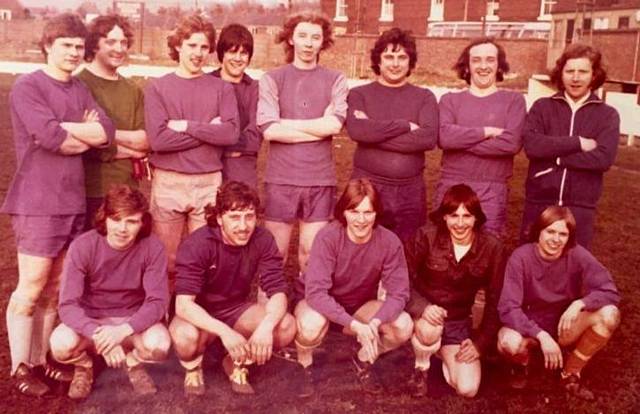 WHAT a team . . .Park Cake football team in 1978
