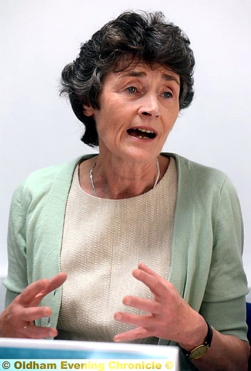 former Education Secretary Estelle Morris, who chaired the commission