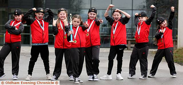THE Fiercelings dance team from Oldham