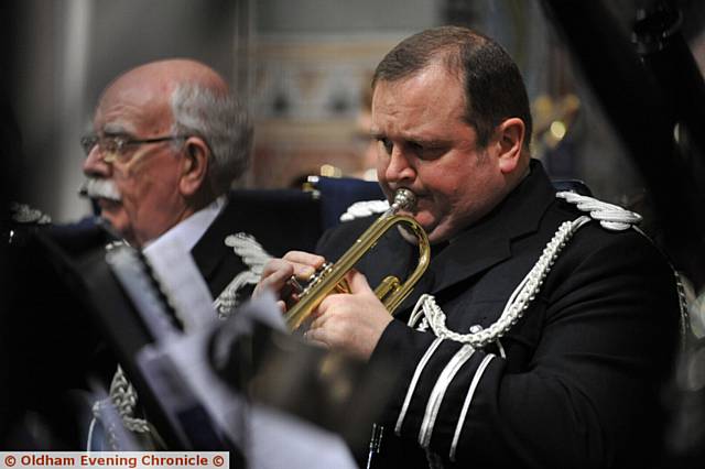 GREATER Manchester Police band entertain at St Herbert's RC Church, Chadderton